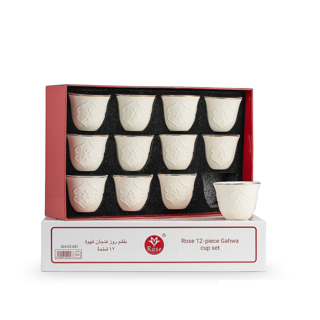 Rose Thermos Cawa Cup Set White / 624-CC-A01