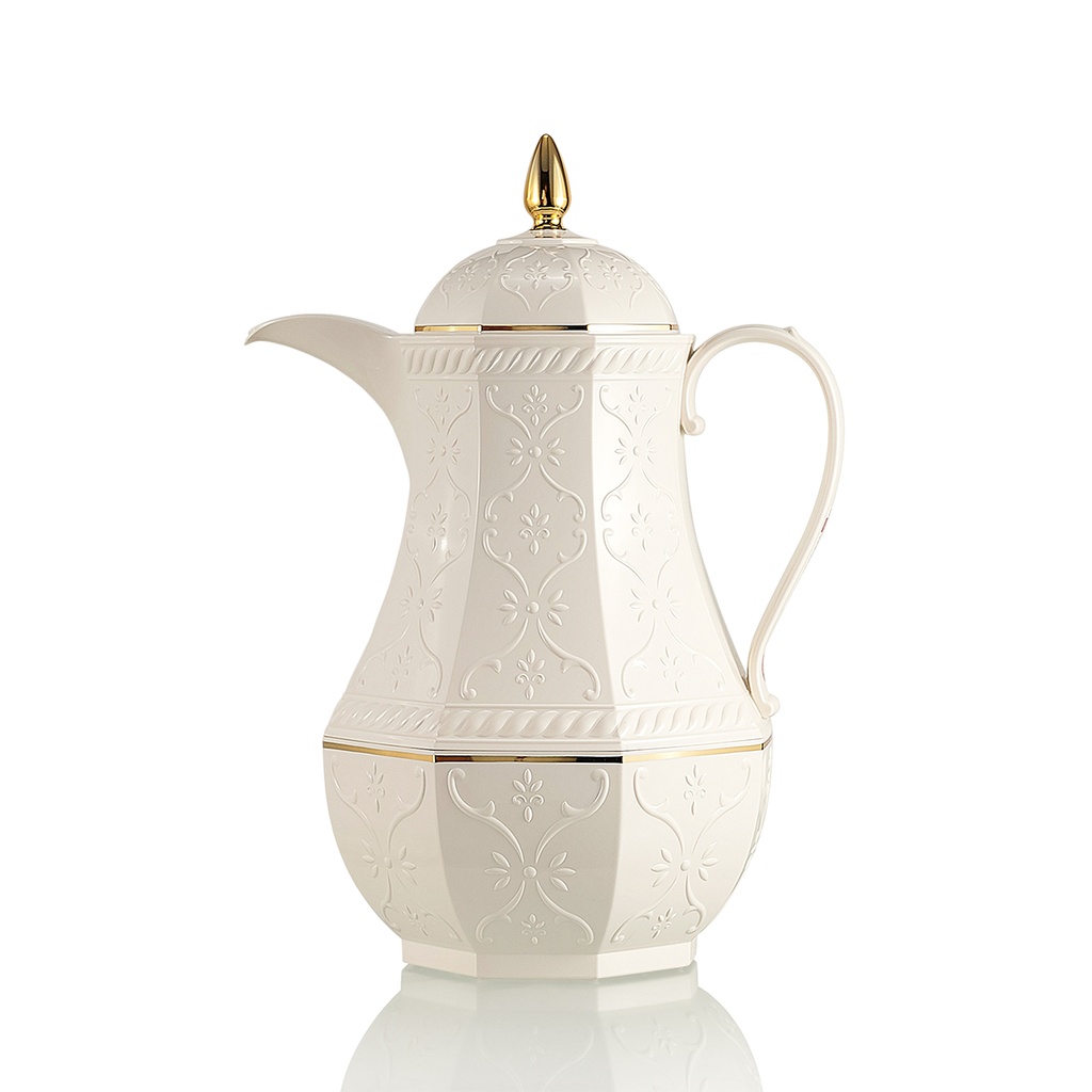 ترمس قهوة 1 لتر أبيض من ترامس روز