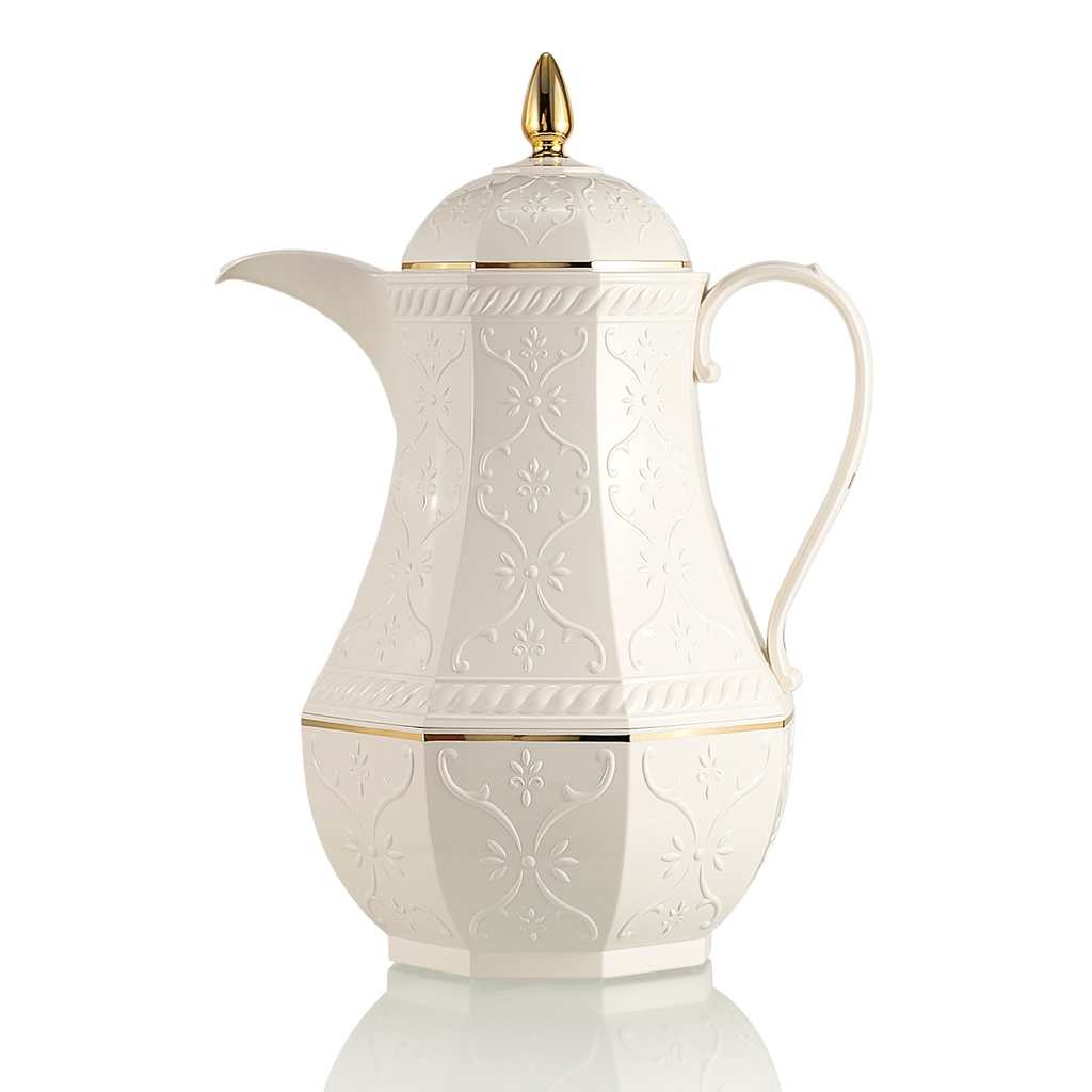 Rose Coffee Vacuum Flask 1.3 Liter White / RS-624-13-CF-A01