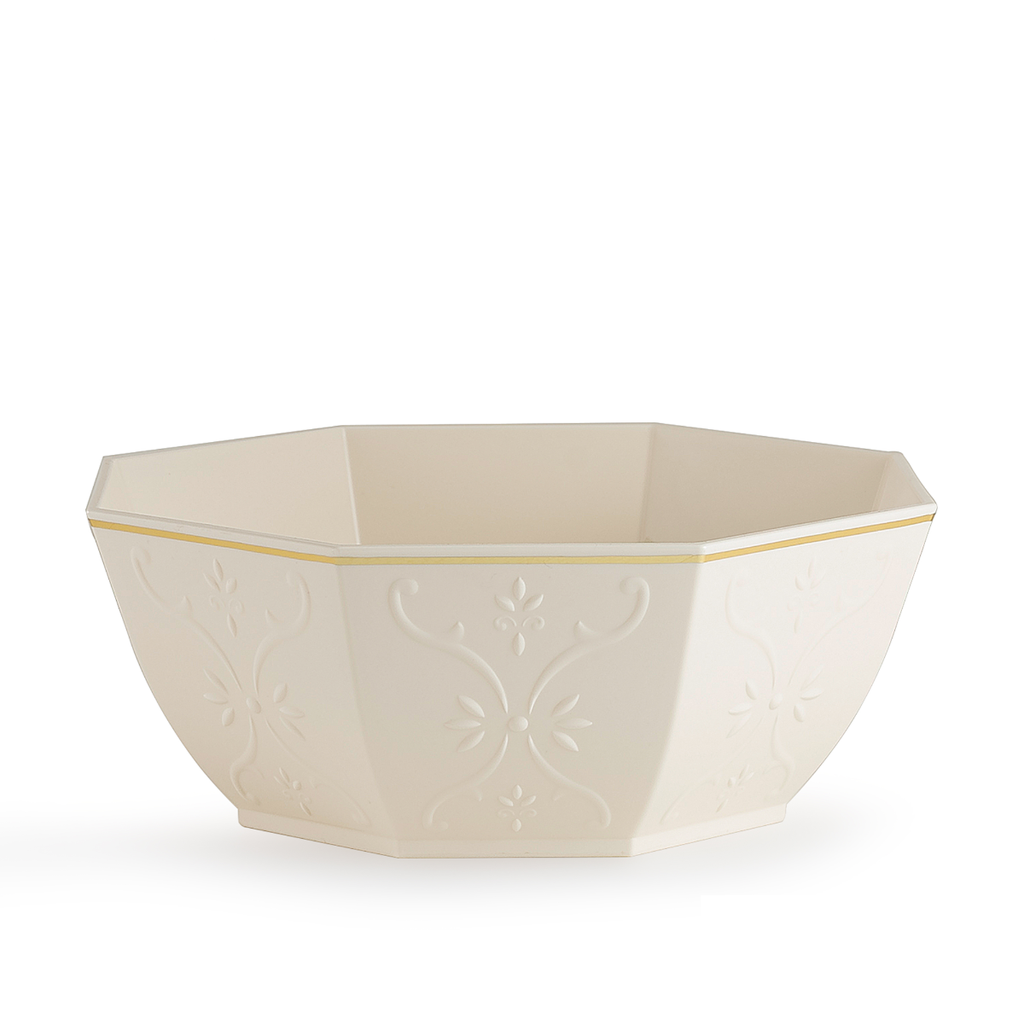 Rose Plastic Washing Bowl White / MR-624-WB-A01