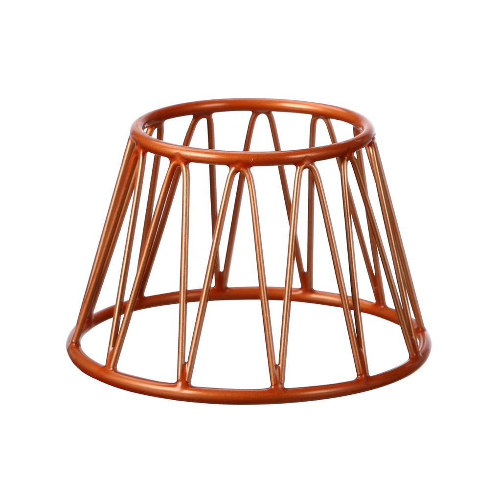 Vague Mini Rose Gold Conic Display Stand Riser 15 cm x 10 cm x 10 cm