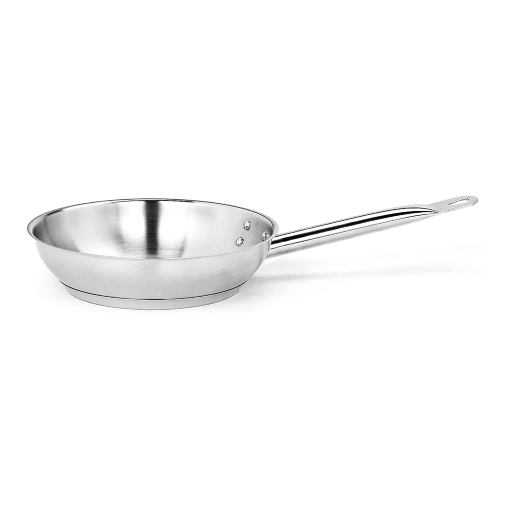 Caternox Stainless Steel Conical Pan D24 x 7.5 cm (3.39L / 3.59Qt.)