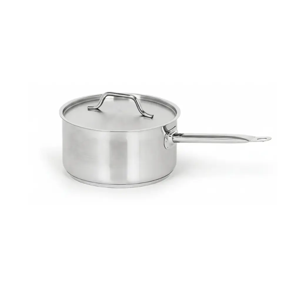 Caternox Stainless Steel Saucepan with Lid D16 x 12 cm (2.41L / 2.55Qt.)