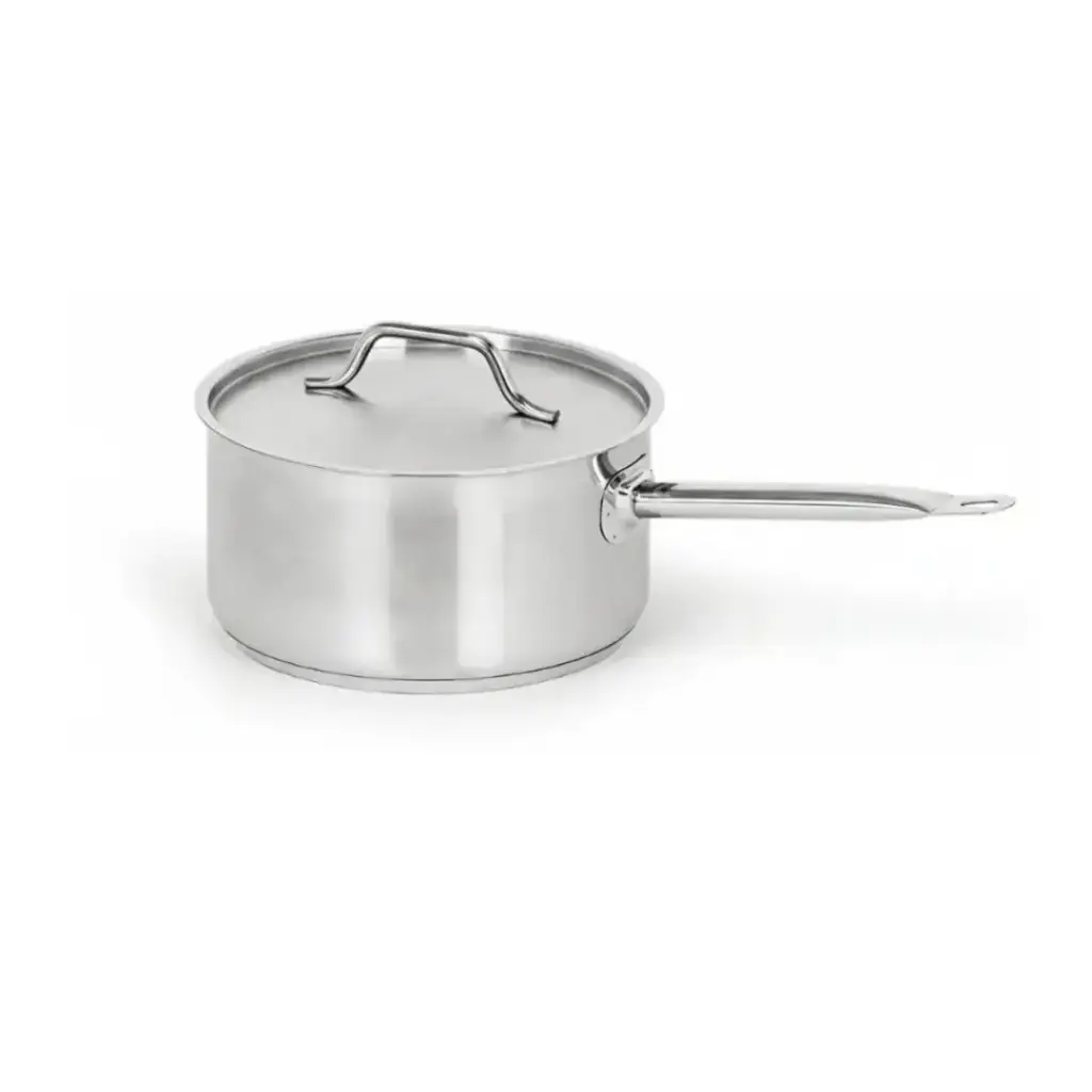 Caternox Stainless Steel Saucepan with Lid D18 x 10.5 cm (2.67L / 2.82Qt.)