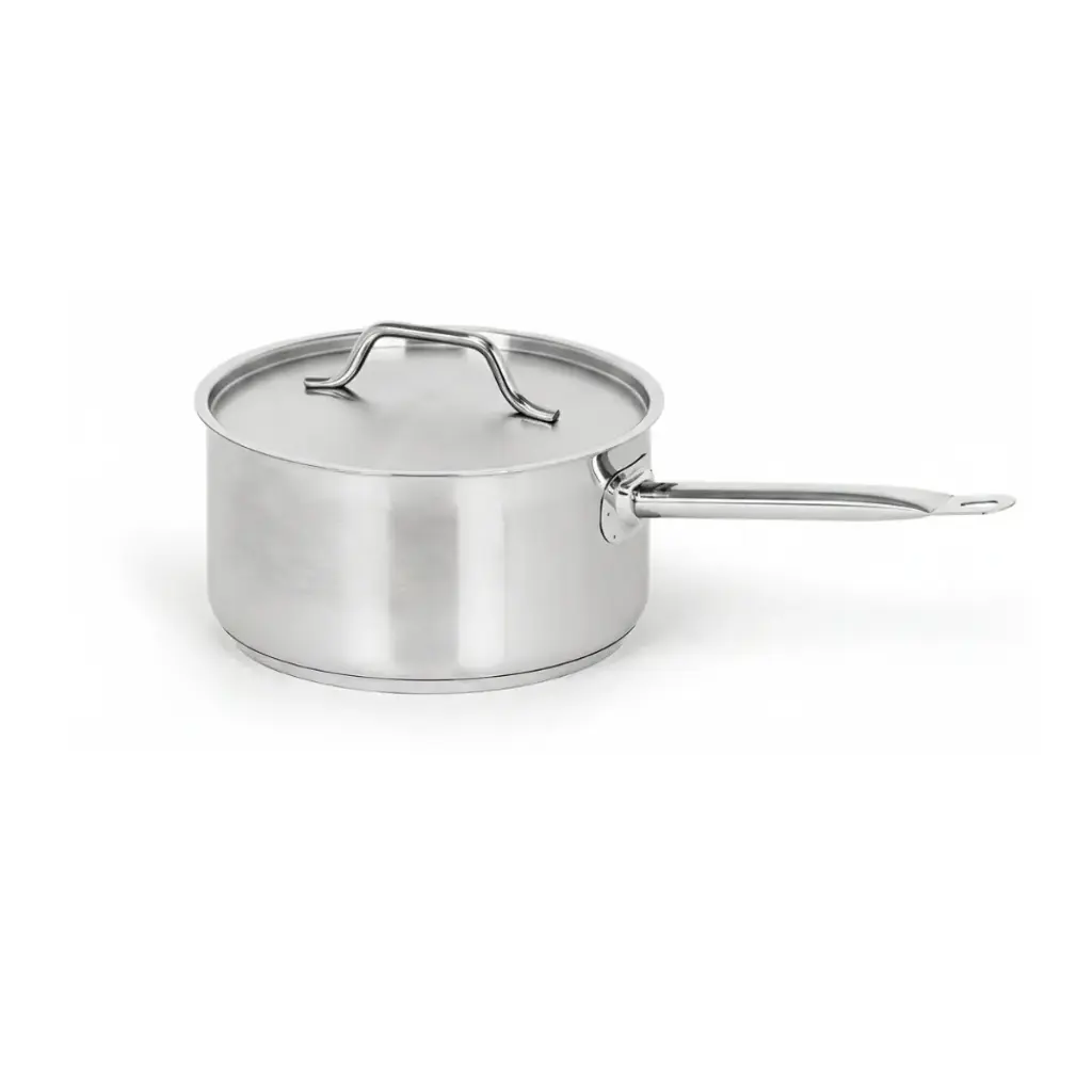 Caternox Stainless Steel Saucepan with Lid D18 x 10.5 cm (2.67L / 2.82Qt.)