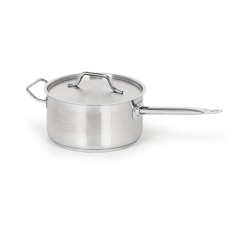 Caternox Stainless Steel Saucepan with Lid D18 x 10.5 cm (2.67L / 2.82Qt.)