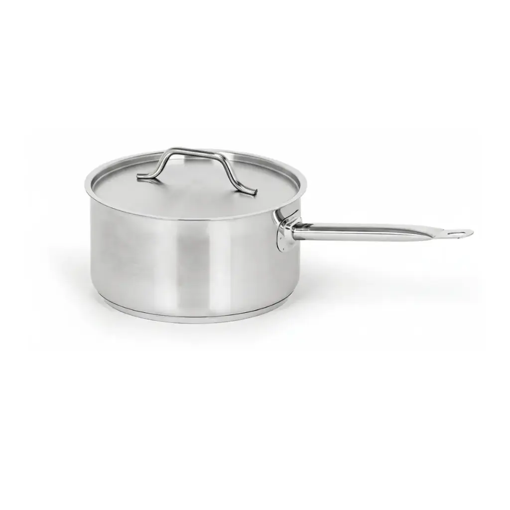 Caternox Stainless Steel Saucepan with Lid D20 x 10.5 cm (3.30L / 3.49Qt.)