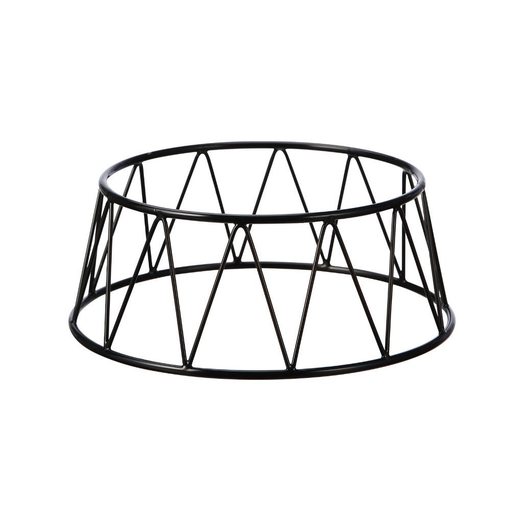 Vague Small Black Conic Display Stand Riser 25 cm x 21.2 cm x 10 cm