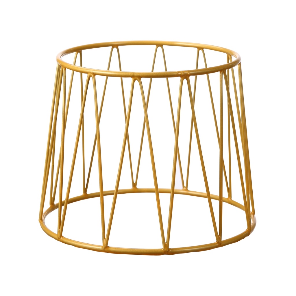 Vague Medium Golden Conic Display Stand Riser 25 cm x 21.2 cm x 20 cm