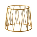 ستاند تقديم  مخروطي لون ذهبي مقاس 25 × 21.2 × 2 سم من ڤاج