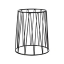 Vague Large Black Conic Display Stand Riser 25 cm x 21.2 cm x 30 cm