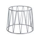 Vague Medium Silver Conic Display Stand Riser 25 cm x 21.2 cm x 20 cm
