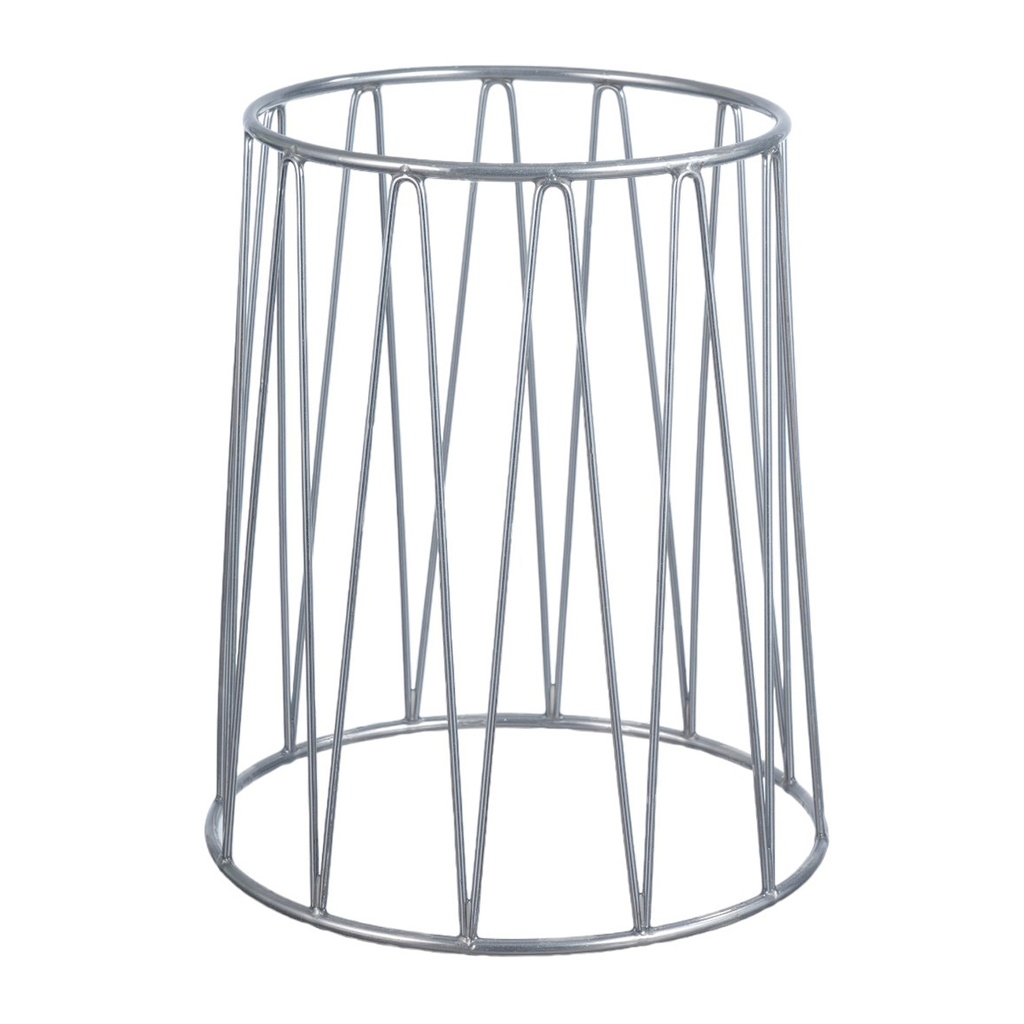 Vague Large Silver Conic Display Stand Riser 25 cm x 21.2 cm x 30 cm