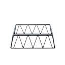 Vague Short Black 1/2 GN Rectangular Display Stand Riser