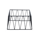 Vague Medium Black 1/2 GN Rectangular Display Stand Riser