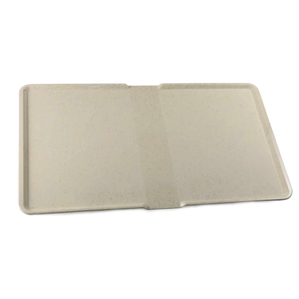 Vague Fiber Plastic Vague Hospital Tray 57.5 cm Beige