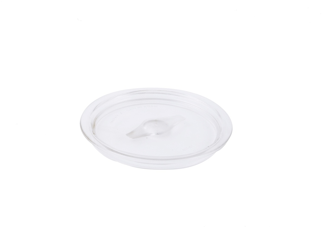 Vague Plastic Small Round Cover Clear