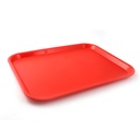 Vague Fast Food Tray Plastic 45 cm x 35 cm Red