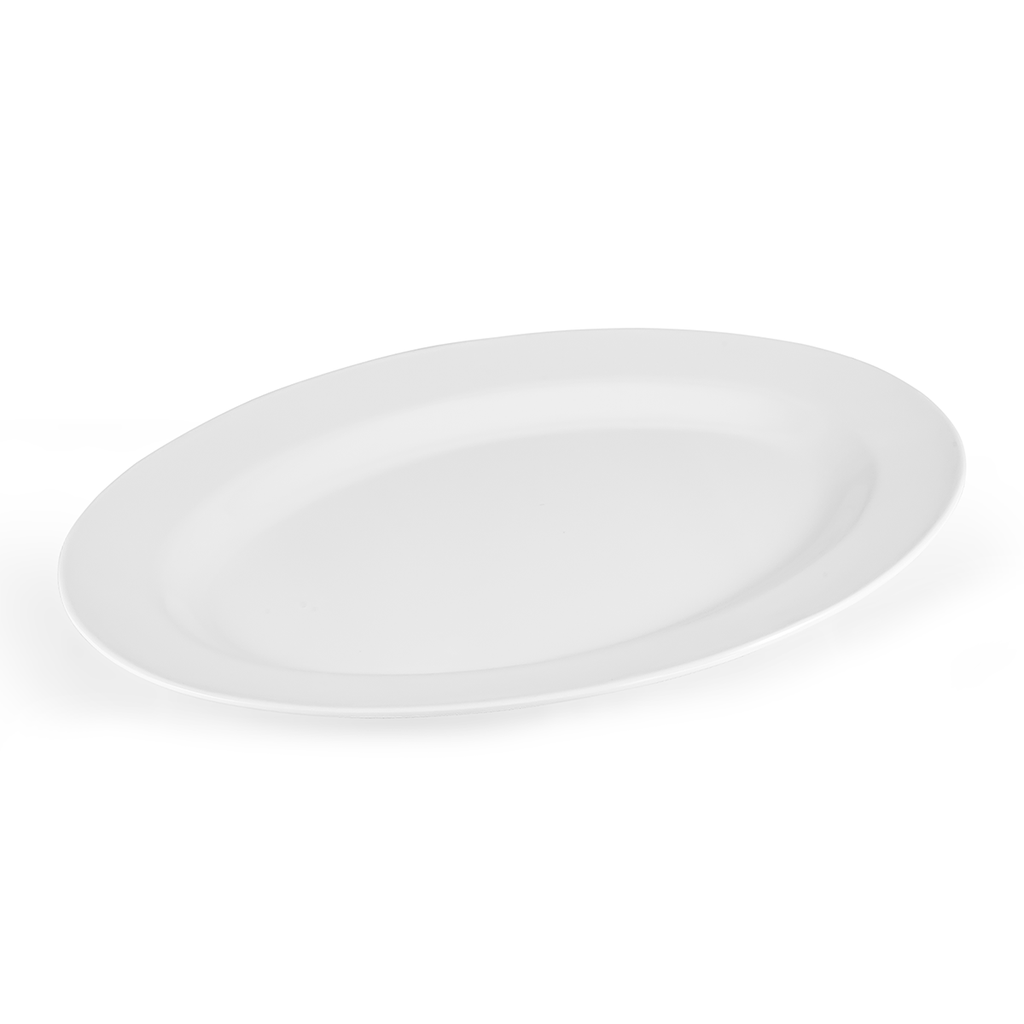 Vague Melamine Oval Plate 53.5 cm