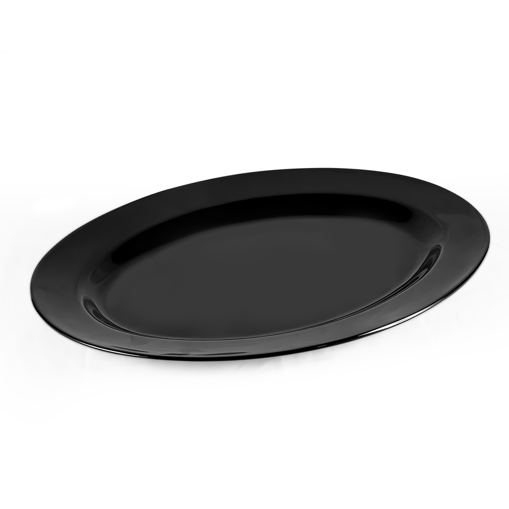Vague Melamine Oval Plate 53.5 cm