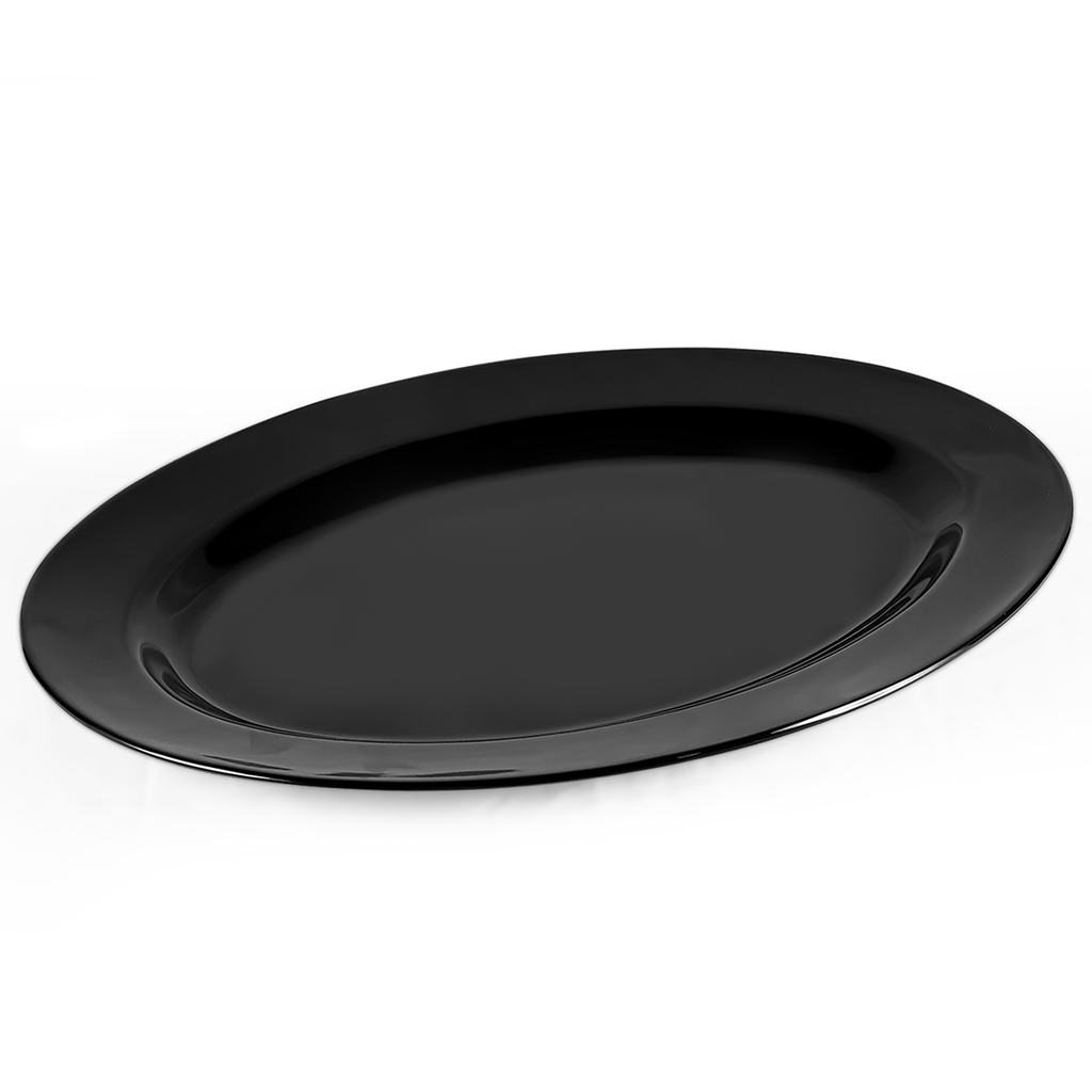 Vague Melamine Oval Plate 75.5 cm