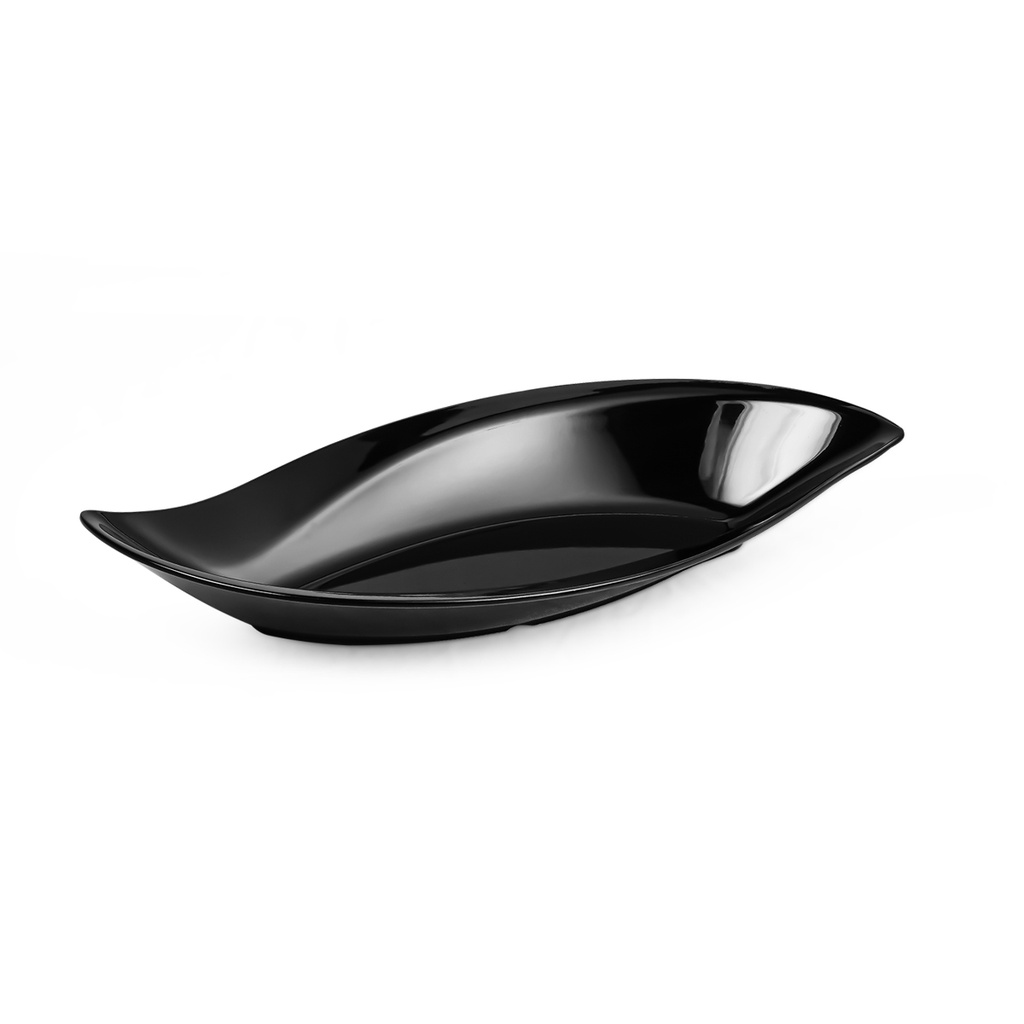 Vague Melamine Leaf Bowl 42 cm