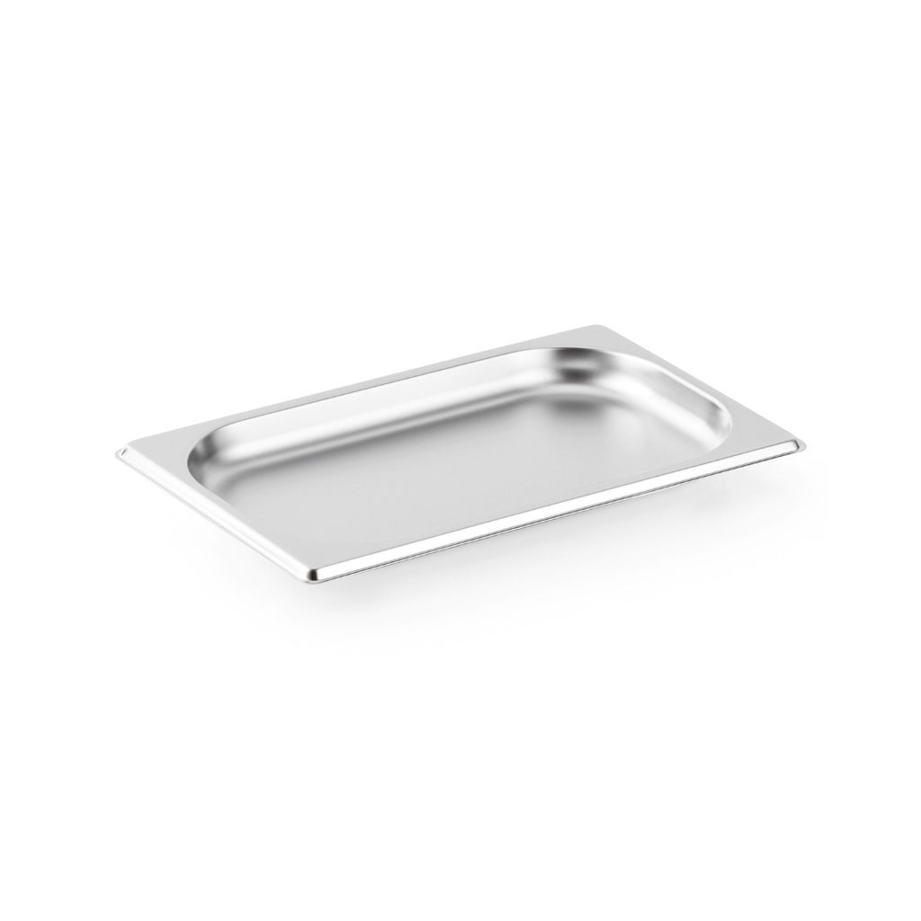 Vague Stainless Steel Gastronorm Container GN 1/4 -20 mm