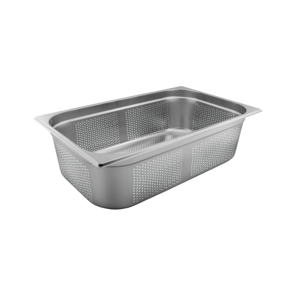 Vague Stainless Steel Perforated Gastronorm Pan GN-Perforated 1/1 -150 mm
