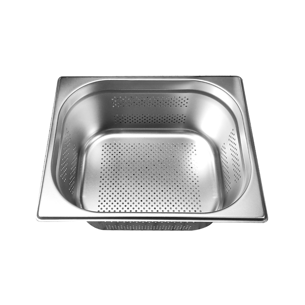 Vague Stainless Steel Perforated Gastronorm Pan GN-Perforated 1/2 -150 mm