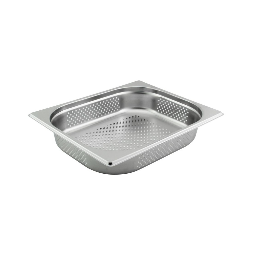 Vague Stainless Steel Perforated Gastronorm Pan GN-Perforated 1/2 -65 mm