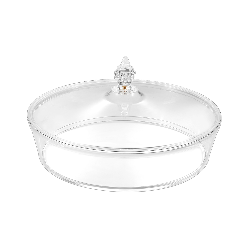 Vague Round Acrylic Candy Box Set 25.2 x 6 cm