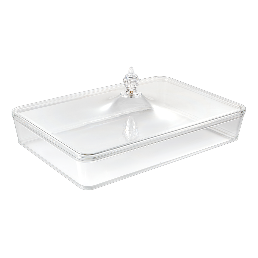 Vague Rectangular Acrylic Candy Box Set 40.2 x 27.2 x 7 cm
