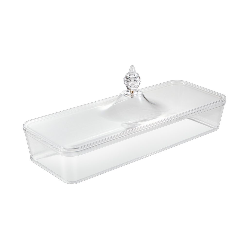 Vague Rectangular Acrylic Candy Box Set 40.2 x 15 x 7 cm