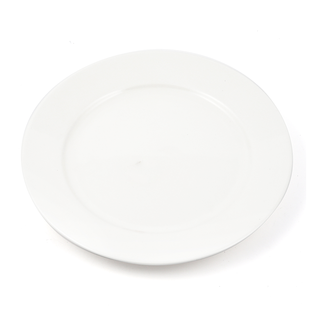 B2B Ivory Porcelain Flat Plate 27.5 cm / 11"