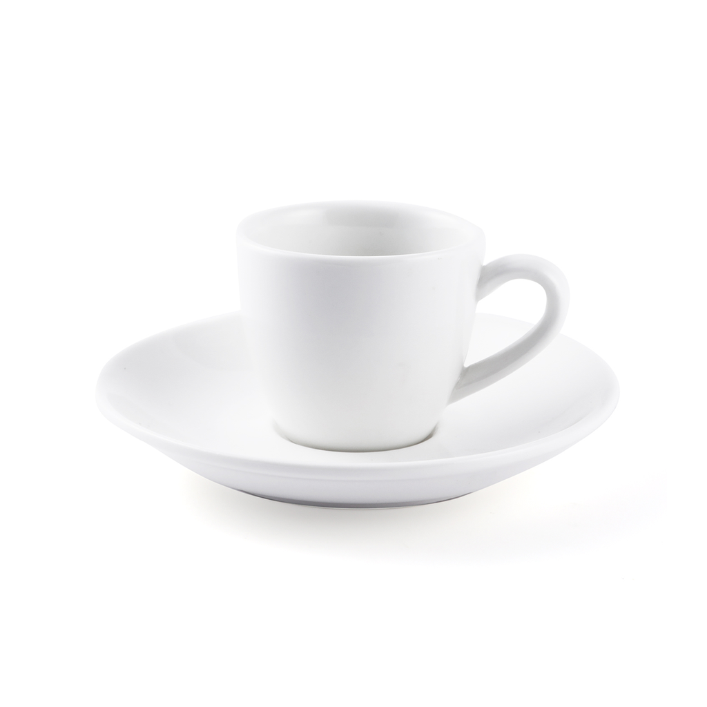 Ivory Porcelain B2B Espresso Cup & Saucer 80 ml / 8 CL / 3 oz