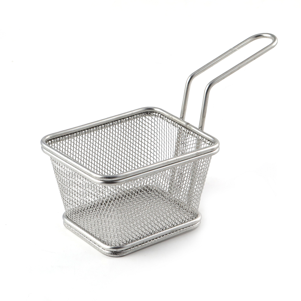 Stainless Steel Rectangular Fry Basket