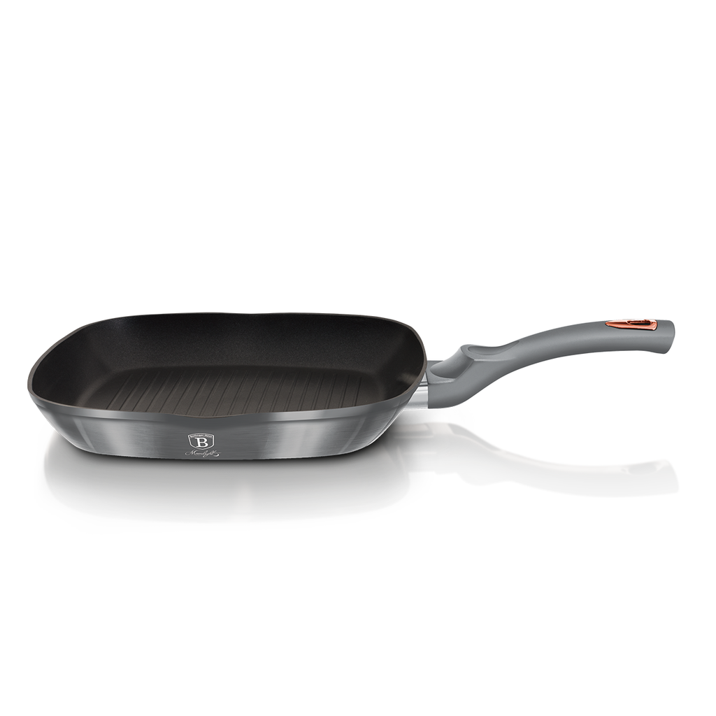 Berlinger Haus Grill Pan with Protector 28 cm Moonlight Collection / BH/6004