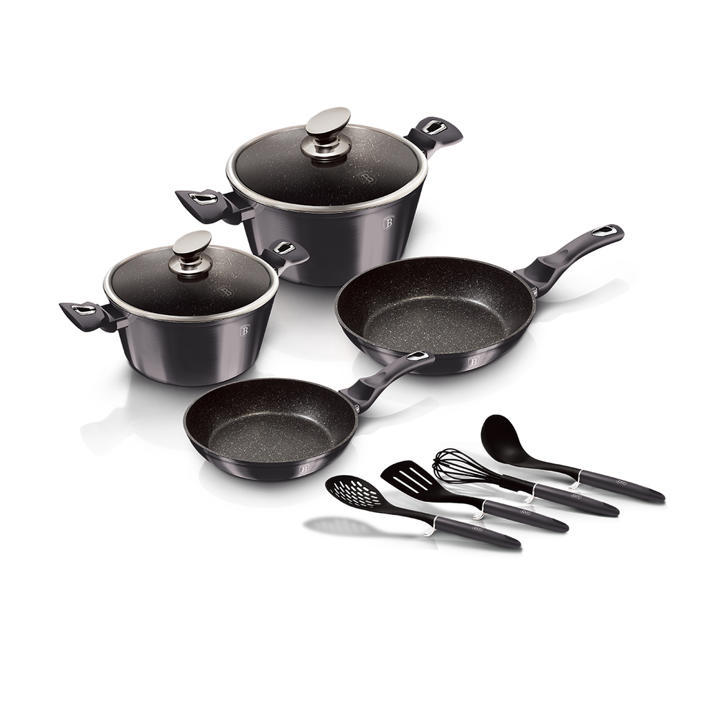 Berlinger Haus 10 Pieces Cookware Set Metallic Line Carbon Pro Collection / BH/6917