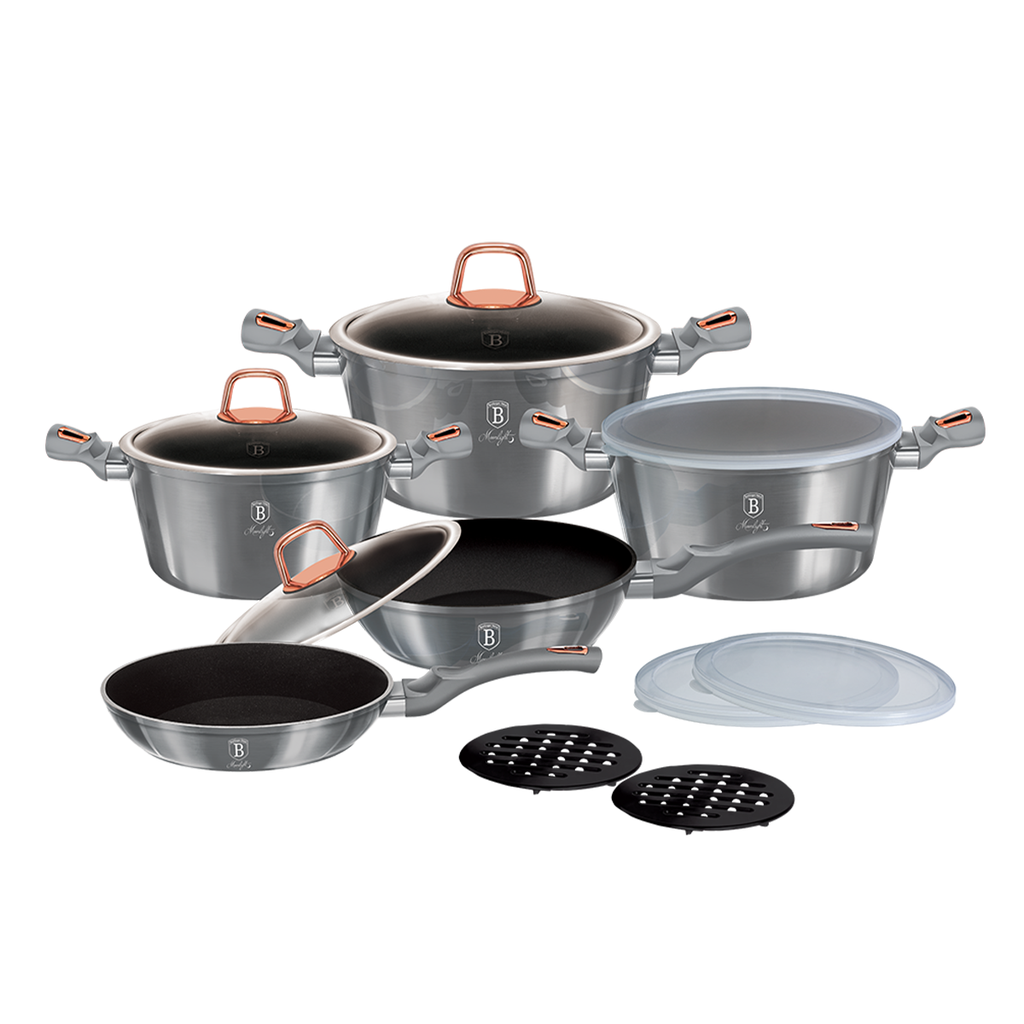 Berlinger Haus 13 Pieces Cookware Set Moonlight Collection / BH/7033