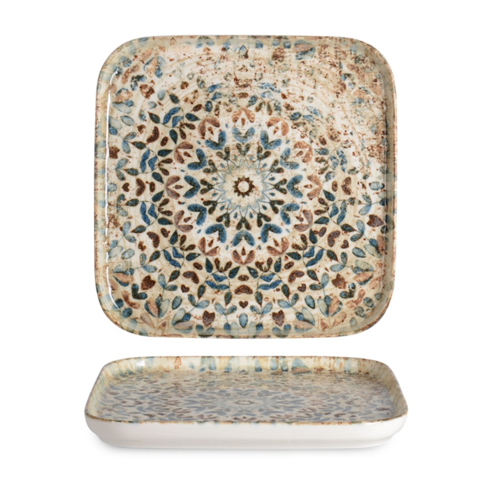 Rinart Verano Dinner Plate 16.8 cm x 16.8 cm / VRN17KR-Azte