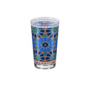 Vague Moroccan Starburst Mosaic 6 Pcs Tea Glass Set 120 ml