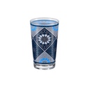 Vague Moroccan Royal Blue Floral 6 Pcs Tea Glass Set 120 ml