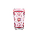 Vague Moroccan Elegant Red Motif 6 Pcs Tea Glass Set 120 ml