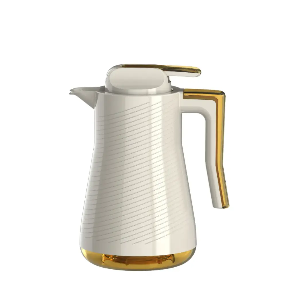Via Veneto Safari White Amber Vacuum Flask 700 ml
