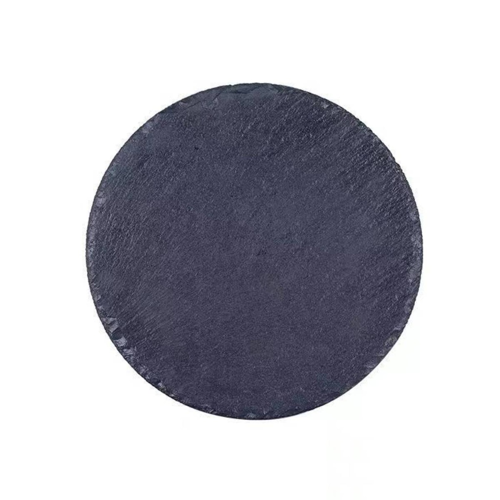 Vague Round Slate Board 25 x 0.7 cm