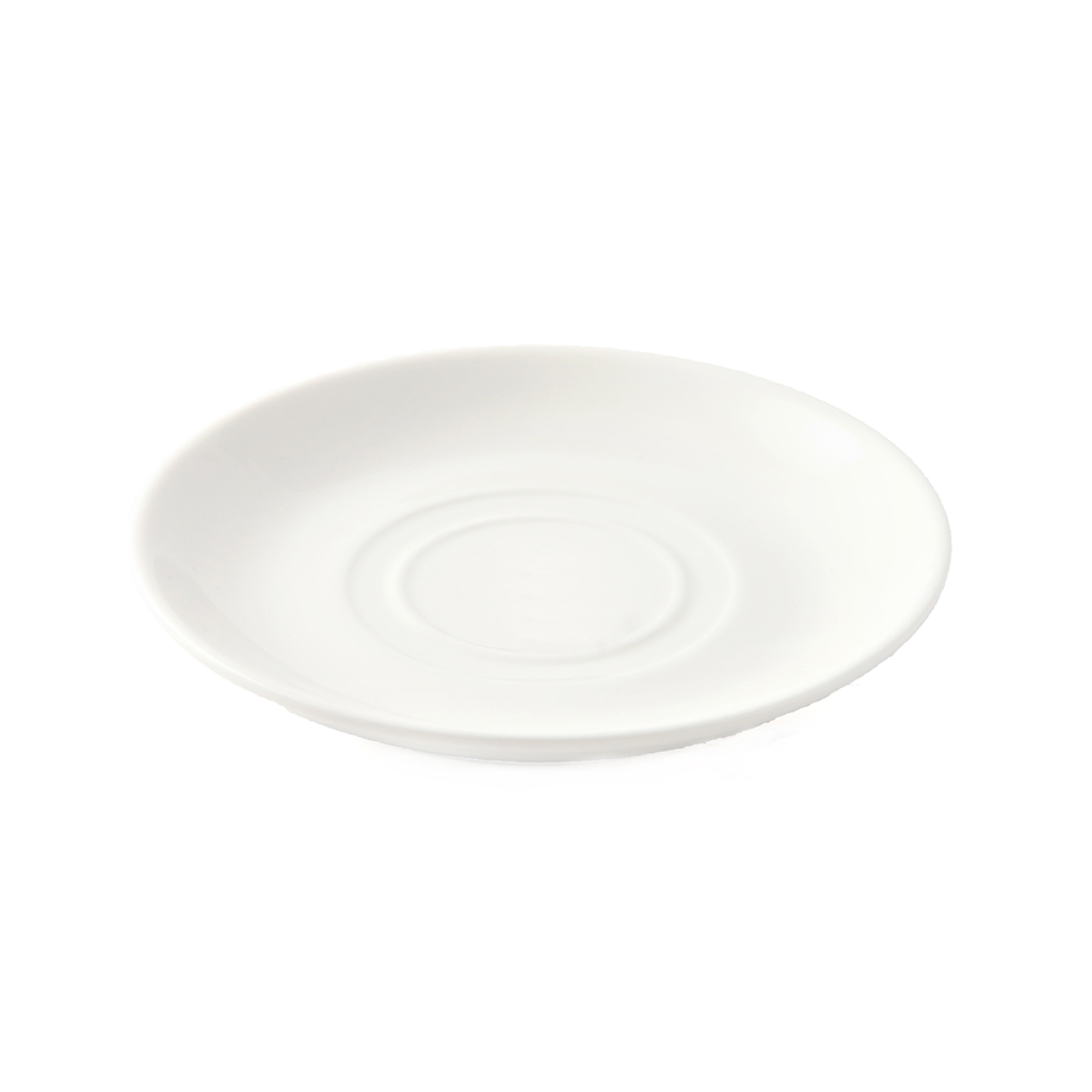 Porceletta Ivory Porcelain Saucer