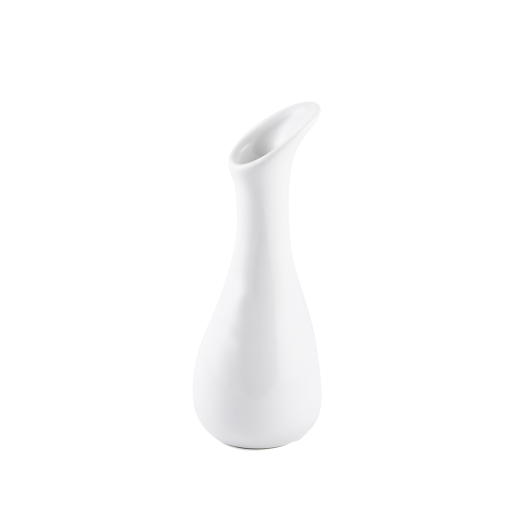 Porceletta Ivory Porcelain Vase 6"