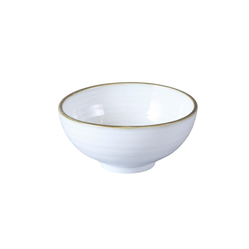 Porceletta Terra Reactive Glaze Porcelain 4" Bowl