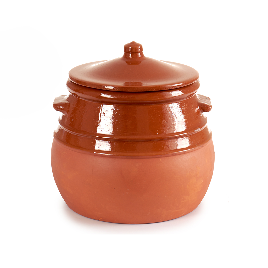 Arte Regal Brown Clay Belly Cooking Pot 3.5 Liter / 12973