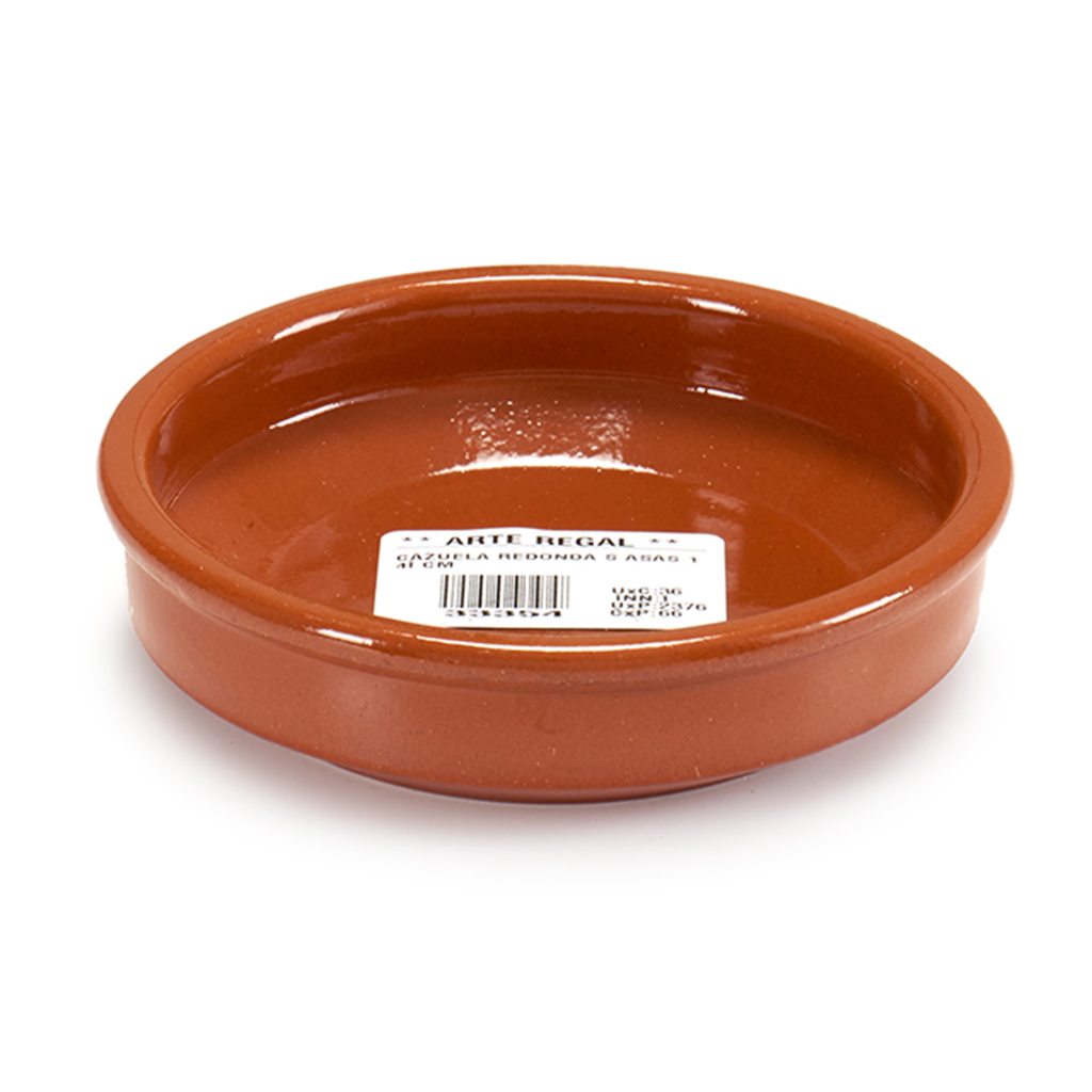 Arte Regal Brown Clay Round Deep Plate 14 cm / 33354